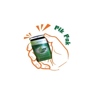 Стильный ингалятор CHER-AIM для мужчин / CHER-AIM herbal inhaler green steel box
