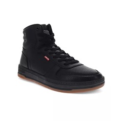 Levi's Men's Drive High Top Faux-Leather Lace-Up Sneakers