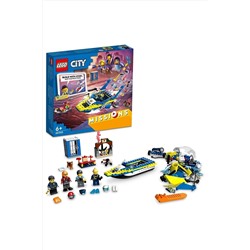 LEGO ® City Su Polisi Dedektif Görevleri 60355 - 6 Yaş ve Üzeri Çocuklar için Yapım Seti (278 Parça)