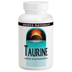 Source Naturals, Taurine 1000, 1,000 мг, 120 капсул