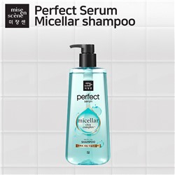 Мицеллярный шампунь для чувствительной кожи головы Perfect Serum Micellar Shampoo Mise En Scene 680 мл