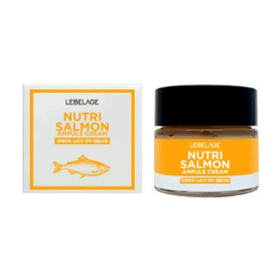 [LEBELAGE] Крем для лица ампульный питательный МАСЛО ЛОСОСЯ Ampule Cream Nutri Salmon, 70 мл