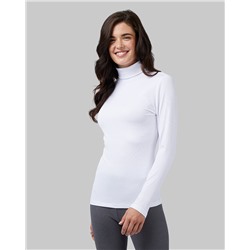 WOMEN'S SOFT RIB TURTLENECK