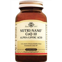 Solgar Nutri-nano Coq-10 Alpha Lipoic Acid 60 Kapsül (alfa Lipoik Asid) hizligeldicom1002