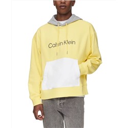 Calvin Klein Men's Colorblocked Logo-Print Hoodie