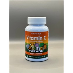 Nature's Plus Animal Parade Vitamin C, 90 таб.