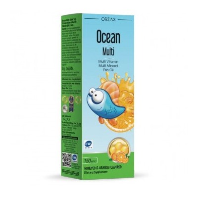 Комплекс витаминов для детей ORZAX OCEAN Multi Syrop 150 мл