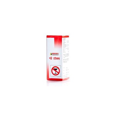 Капли для уменьшения тяги к никотину и алкоголю Go Tox от Bakson`s 30 мл / Bakson`s Go Tox 30ml