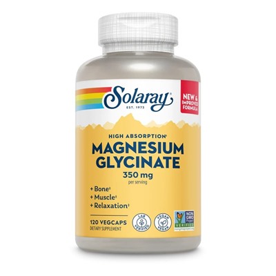 Solaray Магний глицинат 350 мг magnesium glycinate 120
