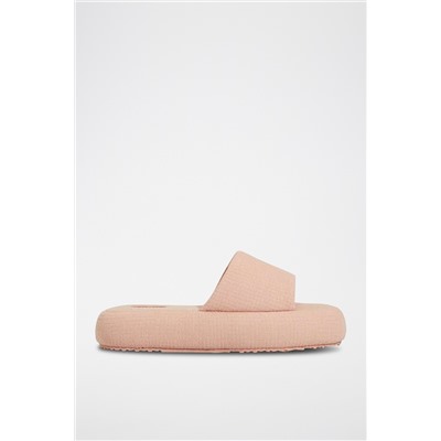 Sandalias con plataforma Rosa