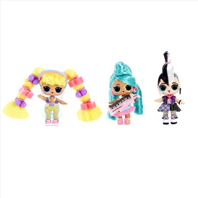 LOL Surprise Remix Hair Flip Dolls - 15 Surprises with Hair Reveal & Music