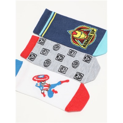 PACK OF 3 PAIRS OF IRON MAN ©MARVEL PRINT SOCKS