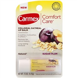 Carmex, Comfort Care Lip Balm, Sugar Plum, .15 oz (4.25 g)