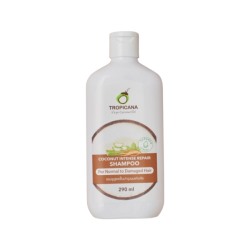 Шампунь на основе кокосового масла для интенсивного восстановления волос 290 мл./ Tropicana Coconut Intense Repair Shampoo For Normal-Damaged Hair 290 Ml_