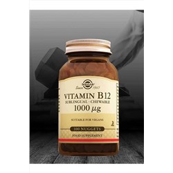Solgar Vitamin B12 1000 Mcg 100 Dilaltı Tablet 09/2024 5190