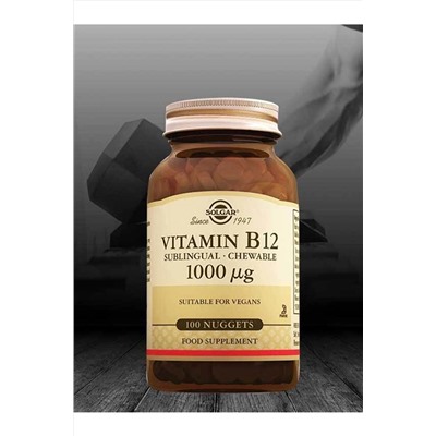 Solgar Vitamin B12 1000 Mcg 100 Dilaltı Tablet 09/2024 5190