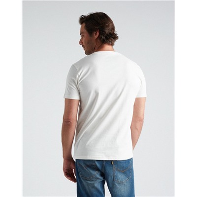 Pocket T-shirt, Men, White