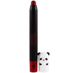 Tony Moly, Panda's Dream, блестящий цветной карандаш для губ, настоящий красный, 1,5 г