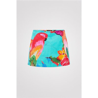 Minifalda tropical