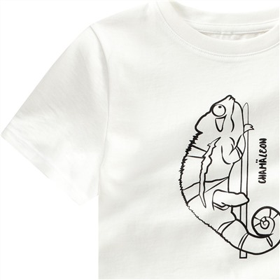 Jungen T-Shirt mit Tier-Print