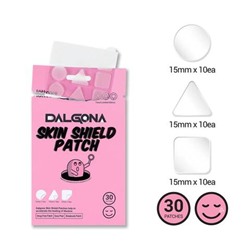 [LÄTTCARE] Патчи для лица точечные от воспалений DALGONA Skin Shield Patch, 30 шт