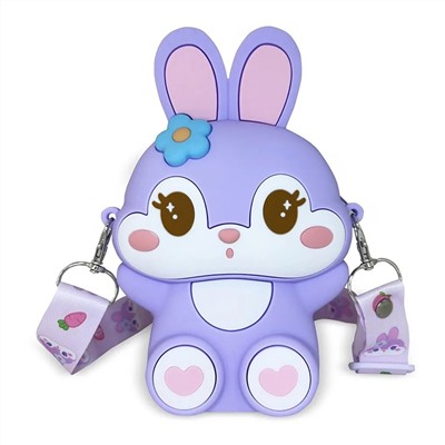 Ogi Mogi Toys Silikon Mor Tavşan Omuz Çantası, Ogi Mogi Toys                                            
                                            Silikon Mor Tavşan Omuz Çantası