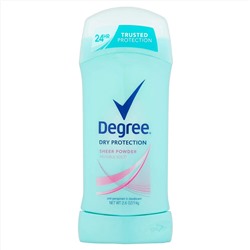 Degree Sheer Powder Antiperspirant Deodorant Stick, 2.6 oz (Pack of 10)