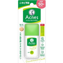 ROHTO Mentholatum Acnes milk SPF 50 – Молочко для жирной и проблемной кожи с защитой от солнца