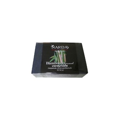 Детокс-мыло с бамбуковым углем от акне Narda 100 гр / Narda Bamboo Charcoal Soap Natural Acne Detox Deep Cleansing Treatment 100g