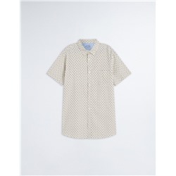 Printed Short Sleeve Shirt, Men, Multicolour