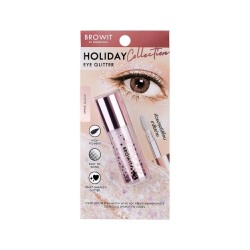 Жидкие тени для глаз Browit 3g. Розовое свечение/ Browit Holiday Eye Glitter 3 G Pink Glow