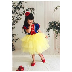 Mixie Pamuk Prenses Doğum Günü,tütü Kız Çoçuk Elbisesi 160100