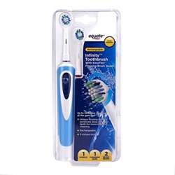 Equate Infinity Rechargeable Electric Toothbrush with 2 Replacement Brush Head