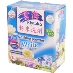 [KIYTAKO] Порошок для стирки БЕЛОГО белья Washing Powder For White Things, 1 кг