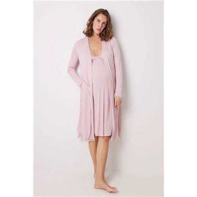 Bata "maternity" midi soft touch rosa