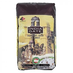 INDIA GATE Classic indian basmati white rice Классический белый рис Басмати 1кг