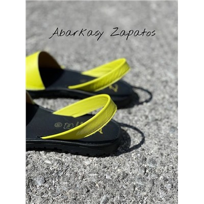 Ab.Zapatos 320-8 PC pistacho+палантин Martina HYL (100) amarillo