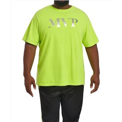 Mvp Collections By Mo Vaughn Productions MVP Collections Men's Big & Tall Neon Logo T-Shirt