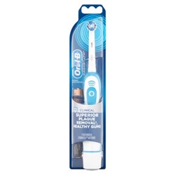 Oral-B Pro-Health Clinical Battery Powered Toothbrush, 1 Count, Colors May Vary