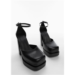 Zapato piel plataforma -  Mujer | MANGO OUTLET Melilla