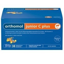 Orthomol junior C plus жевательный мандарин / оранжевый