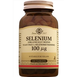 Solgar Selenium 100 Mcg 100 Tablet Selenyum Skt:10/24 hizligeldicom007733