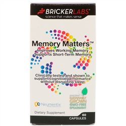 Bricker Labs, Memory Matters, 60 Capsules