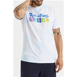 Camiseta Rick y Morty Blanco