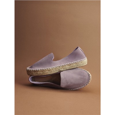 Espadrilles aus Leder