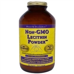 HealthForce Nutritionals, Лецитиновый порошок без ГМО, 13,2 унции (375 г)