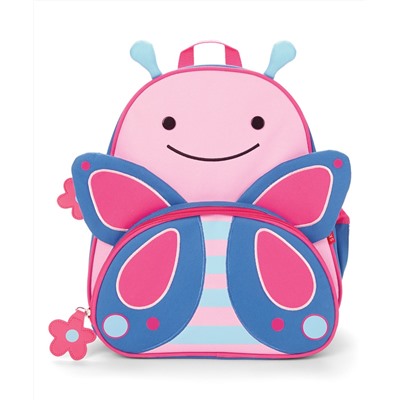 Pink & Purple Butterfly Zoo Backpack