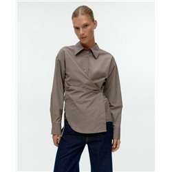 Интересная ассиметричная блузка бренда AR*K.   100% хлопок