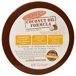 Palmer's, Формула с Кокосовым маслом, Крем для тела, 4,4 унции (125 г)
