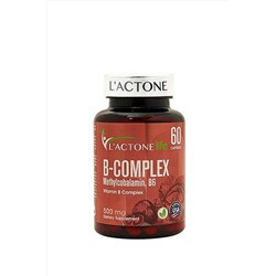 L'ACTONE B-complex Vitamini 500 Mg / 60 Kapsül 7426984560799